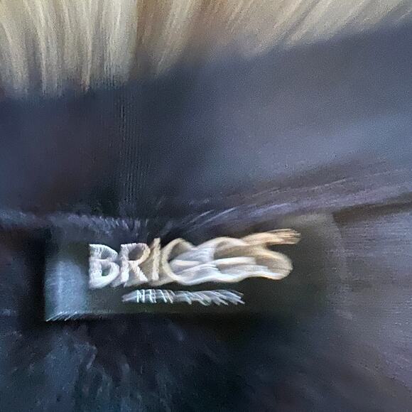 Briggs New York Black maxi skirt slinky knit button front 90s basics goth Lg - Picture 7 of 12